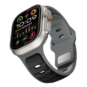 Replacement Soft Silicone 24mm Band Strap Bracelet For Apple Watch Series 10/9/8 - Picture 1 of 100