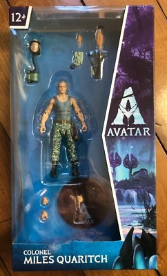 AVATAR - Figurine du COLONEL MILES QUARITCH - 10 cm - McFARLANE TOYS - Photo 1/2