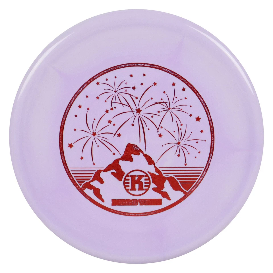 Kastaplast Disc Golf K1 Swirl Berg 10 Year Edition Putter 1/1/0/2 - Image 1 of 1