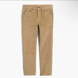 NWT Crewcuts J Crew Boys Slim Flex Corduroy Pants Stretch Preppy Classic - Picture 1 of 8