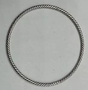 DAVID YURMAN 925 STERLING SILBER ZOPF ARMREIF ARMBAND - Bild 1 von 3