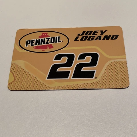 Joey Logano #22 Pennzoil Refrigerator Magnet  3.25"x2.25" Cover