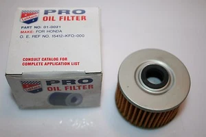 nos Honda motorcycle atv oil filter 15412-kf0-000 lemans atc trx xl xr 01-0021 - Bild 1 von 1