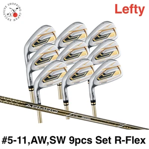 HONMA Beres 09 Lefty Iron Set #5-11,AW,SW 9pc ARMRQ FX Light 3S 3Star R-Flex MTO - Picture 1 of 13