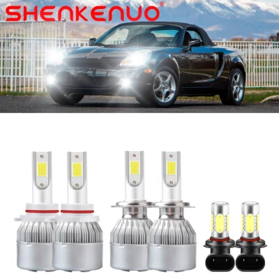 Combo bombillas LED antiniebla faros 9005 H7 9006 para Toyota MR2 Spyder 2003-2005 Foto 1 de 4