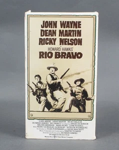 Howard Hawks Rio Bravo John Wayne Dean Martin Ricky Nelson 1958 VHS - Picture 1 of 10