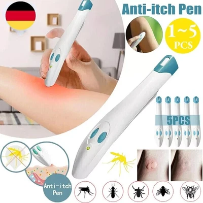 1-5 Stück Insektenstich Heiler Anti Mückenstich Juckreiz Stift ohne Chemie DE - Bild 1 von 4