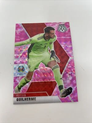 2021 Panini Mosaic UEFA Euro Soccer Guilherme Russia #70 Pink Camo Prizm - Image 1 of 4