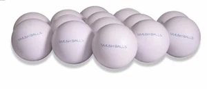 NEW!SMUSH BALLS /ULTIMATE ANYWHERE BATTING PRACTICE BASEBALL/12 PK/ WHITE/a GIFT - Picture 1 of 7
