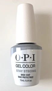 OPI Gelcolor Stay Strong Base Coat GC 002 GEL Polish Professional Product 15ml - Picture 1 of 3