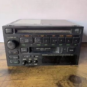1993 Supra MKIV MK4 USDM OEM Toyota Radio/Stereo Cassette tape head unit - Picture 1 of 11