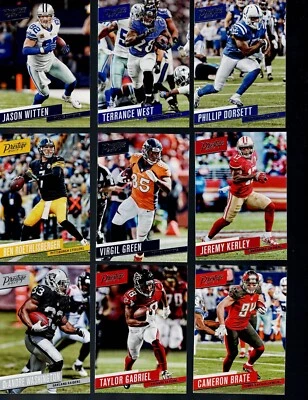 2017 PRESTIGE  FOOTBALL COMPLETE YOUR SET 1-250 BUY 2 GET 1 FREE! - Image 1 of 4