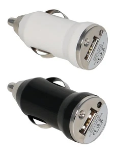 Universal USB-Adapter Ladegerät für Zigarettenanzünder Kfz Auto Schwarz / Weiss - Picture 1 of 2