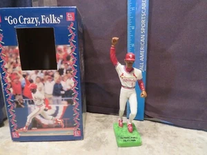 "FIGURA HARTLAND ST. LOUIS CARDINALS OZZIE SMITH ""GO CRAZY FOLKS"" NUEVA EN CAJA MT - Imagen 1 de 4