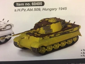 1/72 Kingtiger Henschel Turret, s.H.Pz.Abt.509 Hungary '45 ~ Dragon Armor #60400 - Foto 1 di 5