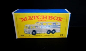 Matchbox Lesney 66c Greyhound Bus Coach - Reproduction Box (Box only) - Picture 1 of 5