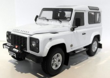 Kyosho 1/18 Scale diecast - 08901FW Land Rover Defender 90 Fuji White