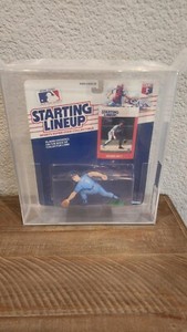 GEORGE BRETT 1988 Starting Lineup AFA 80+ SLU Kansas City Royals Kenner RARE HOF