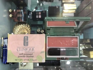 CLINIQUE SOFT PRESSED POWDER BLUSHER 02 HONEY BLUSH 0.27oz - Picture 1 of 3