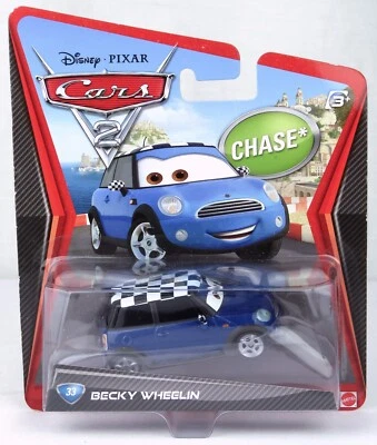 2011 Disney Pixar Cars 2 Becky Wheelin #33 Diecast CHASE Vehicle BNIP Sealed - Image 1 of 4