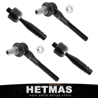 Kit de 4 extremos de barra de amarre exterior interior delantero para Audi A6 Quattro 2005-2011 S6 2010-2011 Foto 1 de 4