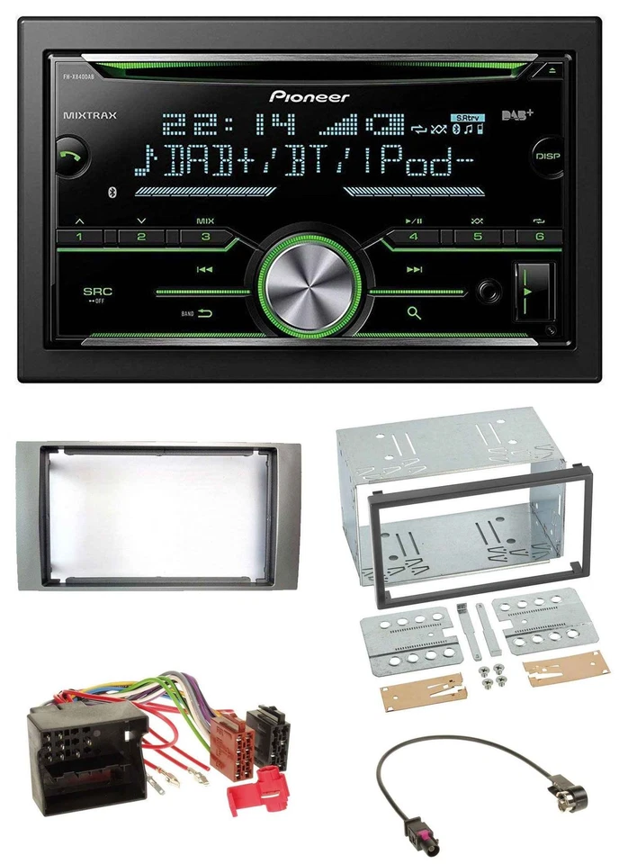 Pioneer Bluetooth MP3 DAB 2DIN USB CD Autoradio für Ford Galaxy Focus C-Max S-Ma - Bild 1 von 4