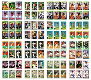 JOSE CANSECO Lot x90 1987-1993 Topps Fleer Donruss Score Oakland Athletics A's - Picture 1 of 17