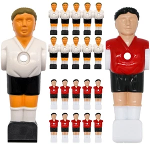 22 Tischkicker Figuren 16mm - Deutschland vs. Türkei - Tischfussball Spieler - Bild 1 von 7