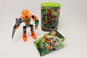 Lego Hero Factory Nex 3.0 Figure #2144, Clean with Instructions 100% Complete