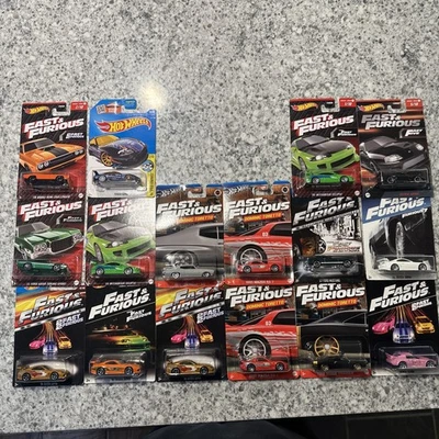 🏁🚨¡Lote de 14 coches Hot Wheels Fast And Furious! Supras, Honda S2000, Eclipse!🚨 Foto 1 de 4