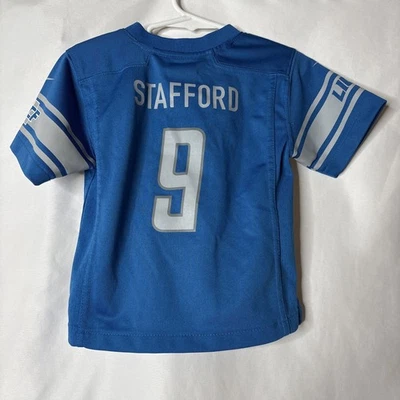 Camiseta de fútbol Nike Detroit Lions Matt Stafford talla 24 meses infantil Foto 1 de 4