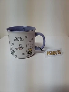 New Peanuts Snoopy Easter Mug 21 Oz Purple-White - Bild 1 von 4