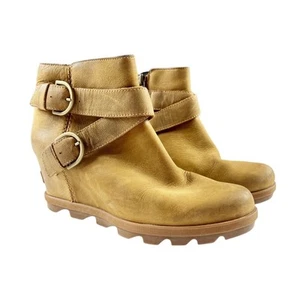 Sorel Joan Of Arctic Damenstiefel Leder Keilabsatz II 9,5 - Bild 1 von 11