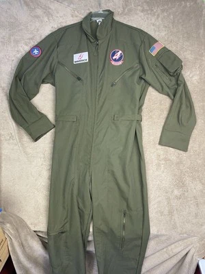 Amscan Top Gun: Disfraz de traje de vuelo Maverick para hombre adulto | Estándar Foto 1 de 4