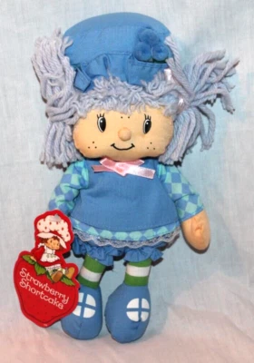 NEW WITH TAG STRAWBERRY SHORTCAKE  BLUEBERRY MUFFIN PLUSH 10" DOLL - Image 1 of 2