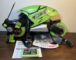Fast Lane R/C 27 MHz JLX Matrix Motorcycle 9.6V -with Remote Runs **READ** - Picture 1 of 24
