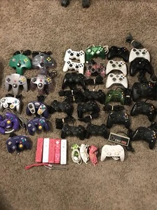 Lote de controladores rotos. ¡39 controladores XBOX, PlayStation y Nintendo!¡! - Imagen 1 de 9