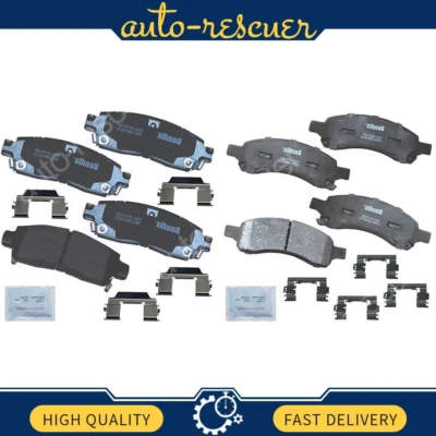 Комплект из 2 передних задних дисковых тормозных колодок для Chevrolet Traverse 2009–2014 годов - Изображение 1 из 3