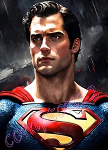 Man of Steel 13”x19" Fine Art Print- Limited to 6 signed and numbered prints - Picture 1 of 4