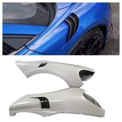 Guardabarros delantero semi fibra de carbono tipo MSO para McLaren 540c 570s 570gt 600lt Foto 1 de 4