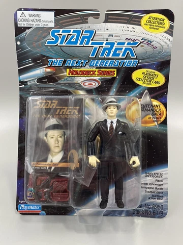 1995 Star Trek Next Generation Lt. Commander Data Holodeck Series Action Figure Cover