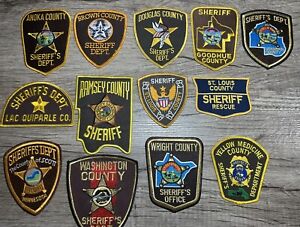 Minnesota County Sheriff Patch (Ramsey, Hennepin, Etc.)