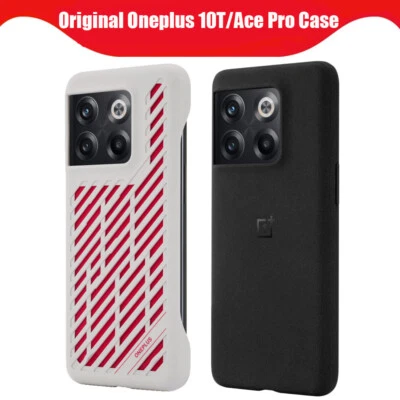 Original OnePlus 10T Oneplus Ace Pro Glacier Mat Sandstone Bumper Cover Case US - Image 1 of 4