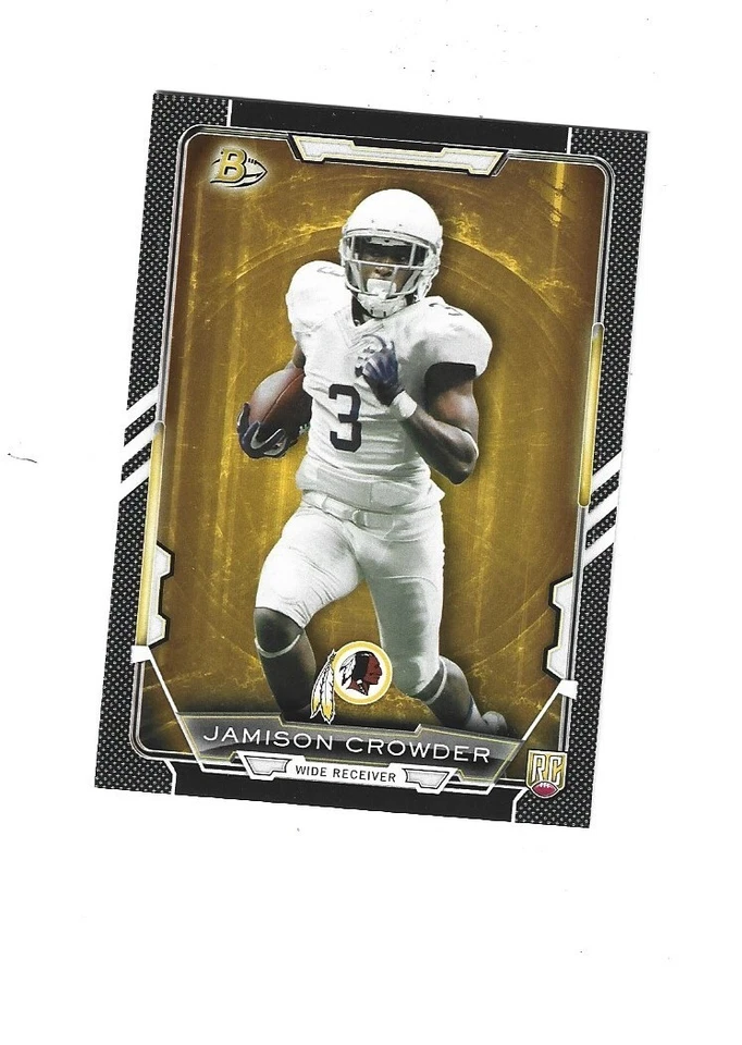 2015 Bowman Black #R86 Jamison Crowder RC  WASHINGTON REDSKINS - Image 1 of 1