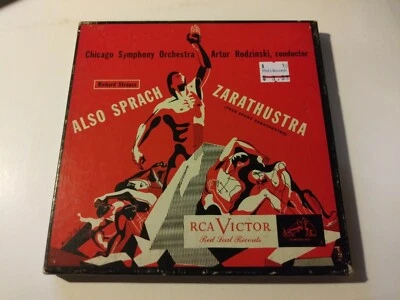 Also Sprach Zarathustra, Op. 30 VG++ Red Vinyl RCA 5x7 45 RPM Box Set 1951 RARE - Image 1 of 4