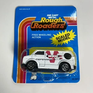 Lucky Ind. Rough Roaders 1/64 Diecast Bedford Van White with V DEFENDER Tampo - Picture 1 of 7