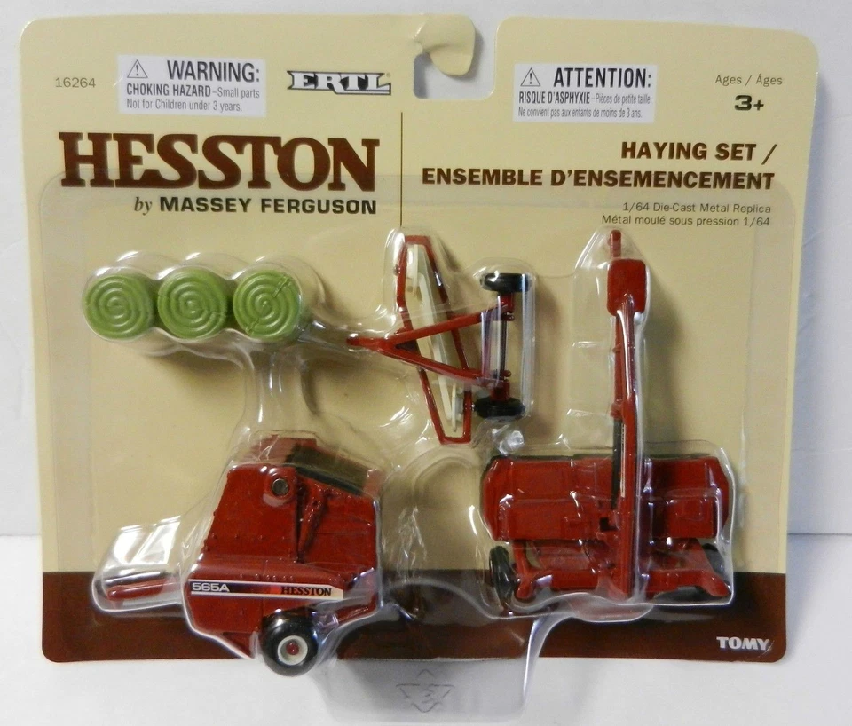 1/64 ERTL Hesston Haying Set - Image 1 of 4