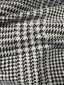NEU Hochwertiger Mehrfarbiger Wolloptik Multi Dogtooth Stretch Jersey Stoff - Bild 1 von 3