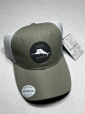 Tommy Bahama Hat Tip Your Cap Mesh Snapback NWT Trucker New - Image 1 of 4