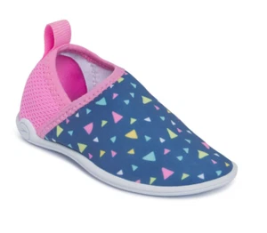 Speedo Toddler Girl Splash and Sun Bootie Geo Print Water Swim Shoes L 9 10  NEW - Picture 1 of 6